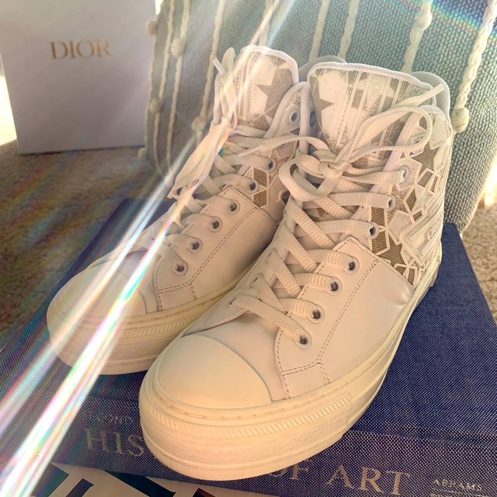 Christian Dior ‘N’ Dior Star High Top Sneaker